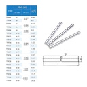 WV45-6000-h6-C45  Shaft