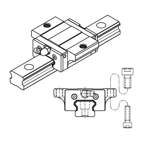 MSB25TE Linear сarriage