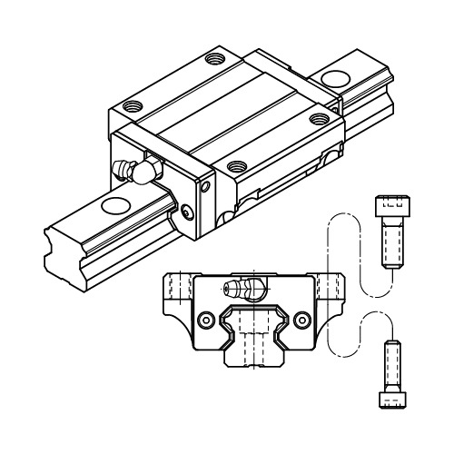 SMA25E Linear сarriage