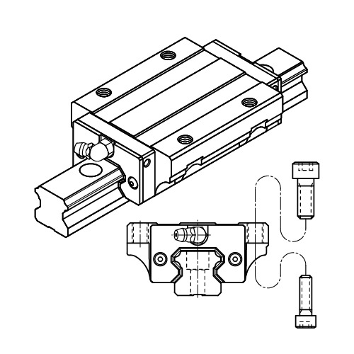 MSA55LE Linear сarriage