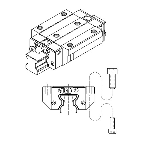 MSR20LE Linear сarriage